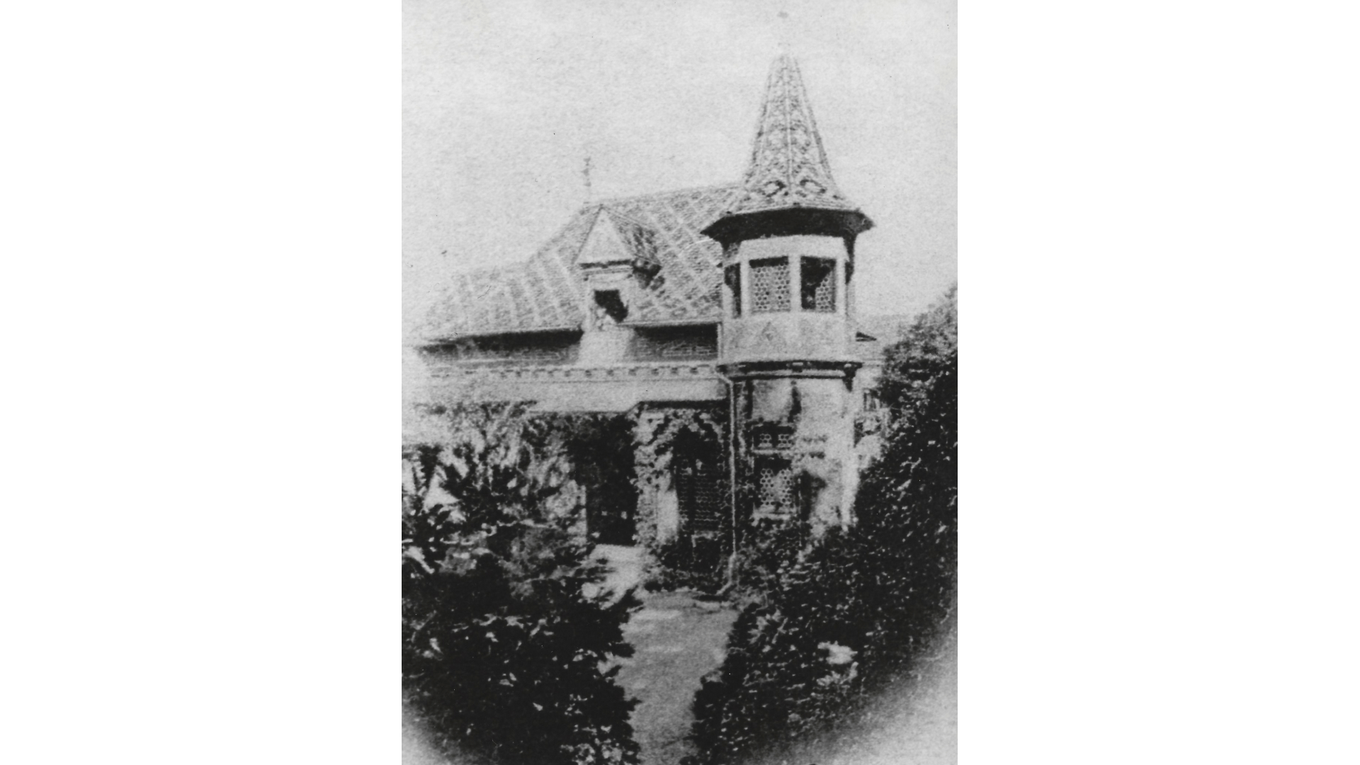 Turmhaus der Steinerschen Villa.  Foto:  Archiv Arme Schulschwestern