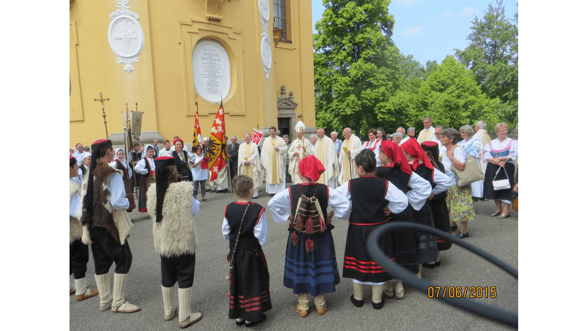Tanzgruppe aus Serbien 2015 in  Ellwangen. Foto: Archiv Freundeskreis Filipowa