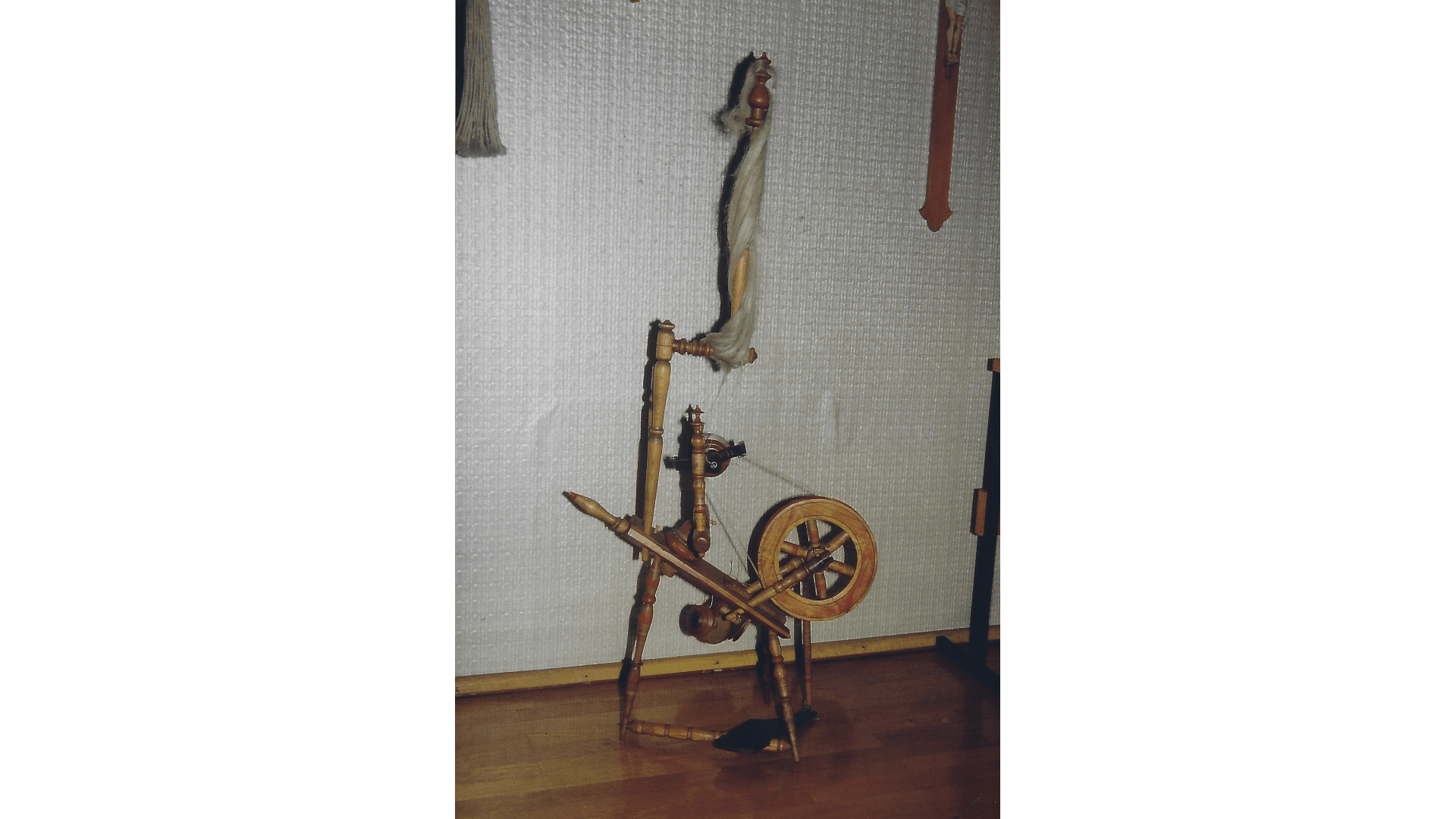 Ein altes Spinnrad aus Ungarn wurde restauriert. Foto: Archiv Arme Schulschwestern