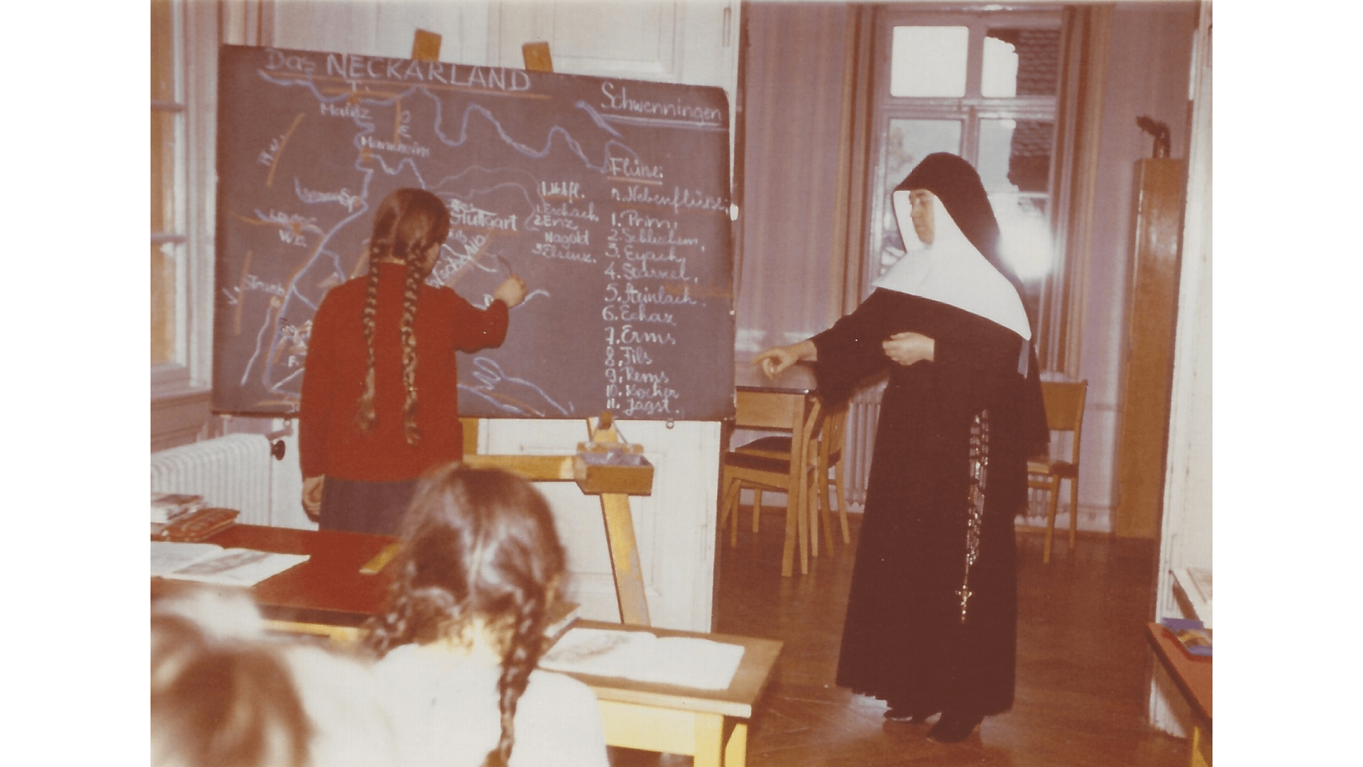 Im Unterricht-1966-67. Foto; Archiv Arme Schulschwestern