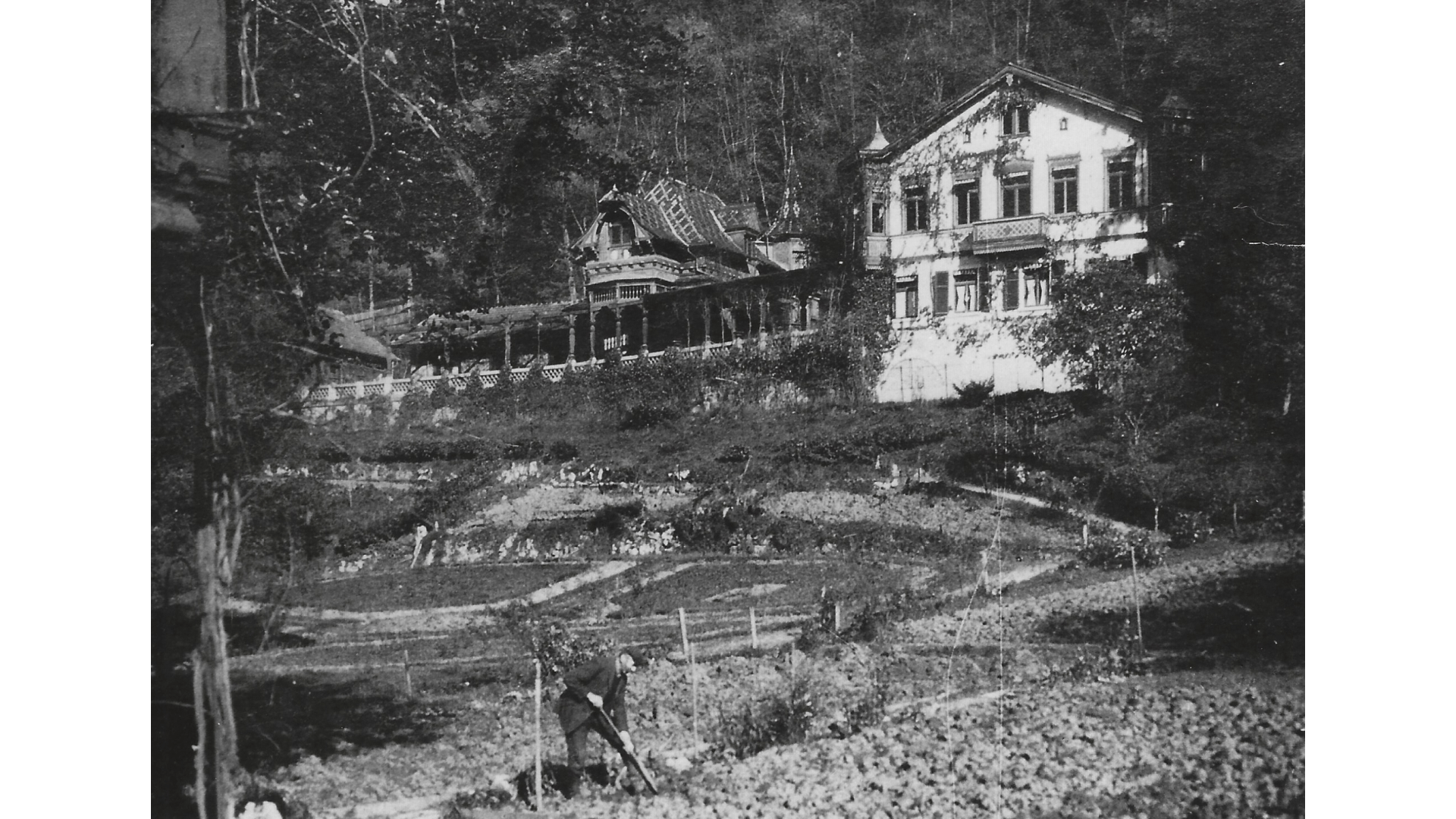 Villa Steiner um 1890. Foto:  Archiv Arme Schulschwestern