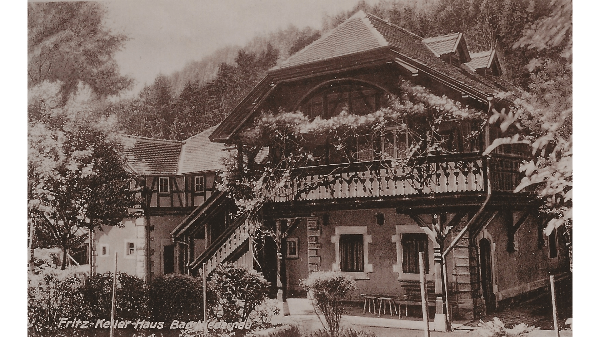 Fritz-Keller Haus - nach Karl Stengele 1899; Foto:  Archiv Arme Schulschwestern
