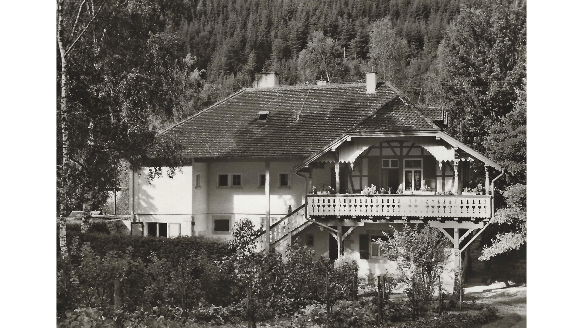Fritz-Keller Haus ca. 1960; Foto: Archiv Arme Schulschwestern