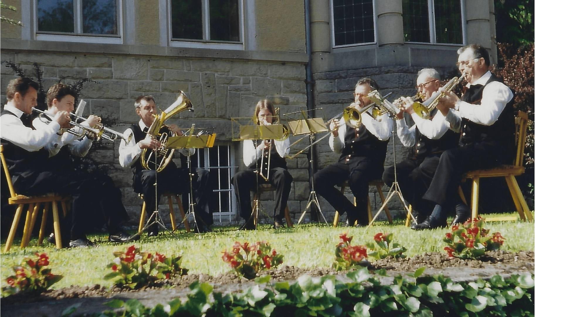 Wallfahrt 1995 - Blaskapelle Franz Haumann, Dießen a. See.  Foto: Archiv Arme Schulschwestern
